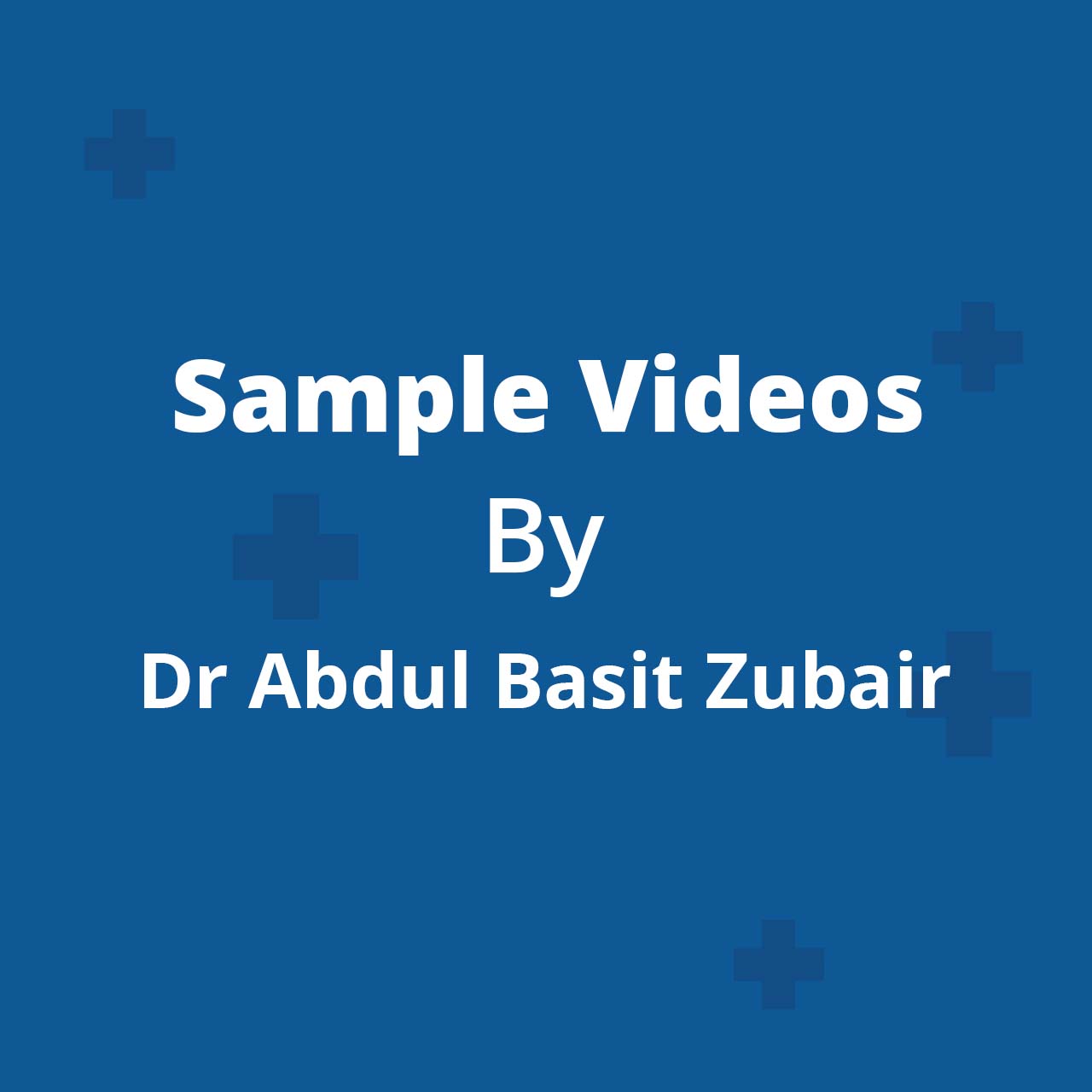 Sample Videos